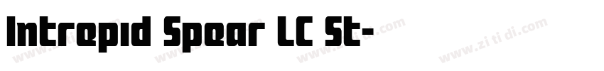 Intrepid Spear LC St字体转换